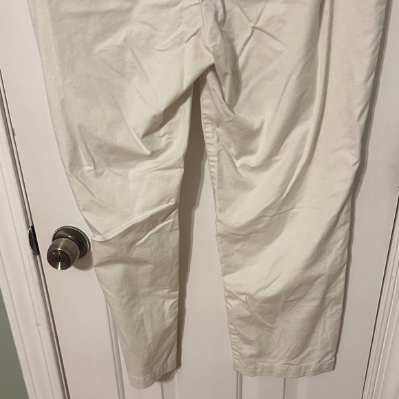 J. Jill Light Cream straight Leg Pants - Picture 6 of 6